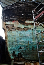Nový Zéland - Picton: 9. nejstarší loď na světě Edwin Fox